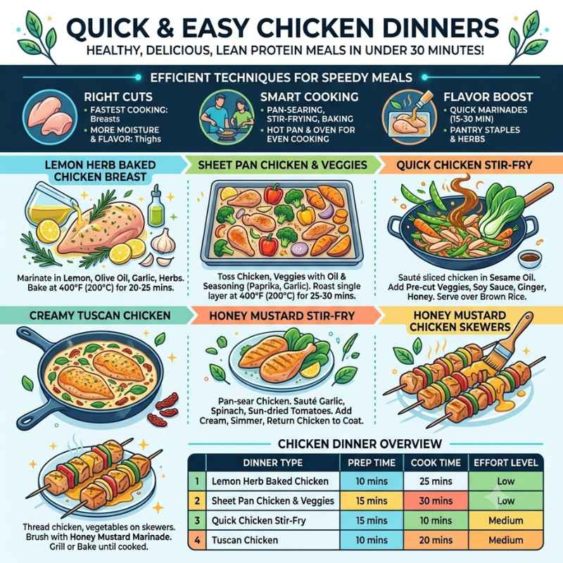 Quick & Easy Chicken Dinners