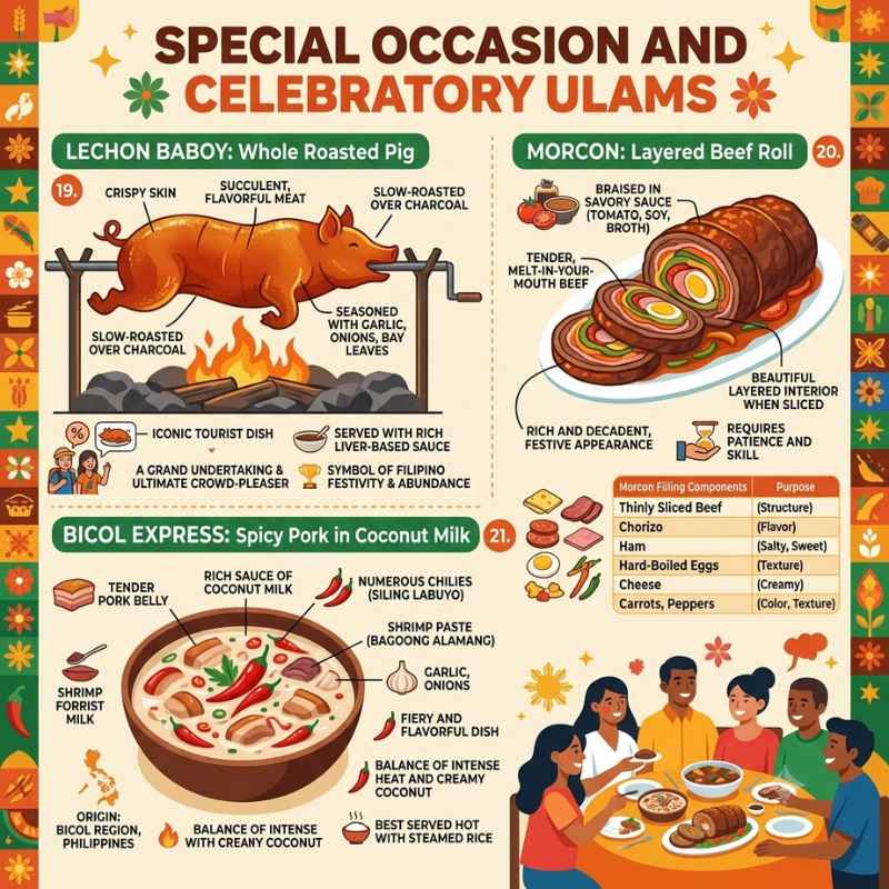 Special Occasion and Celebratory Ulams