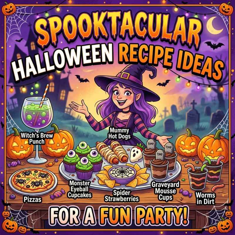 Spooktacular Halloween Recipe Ideas for a Fun Party