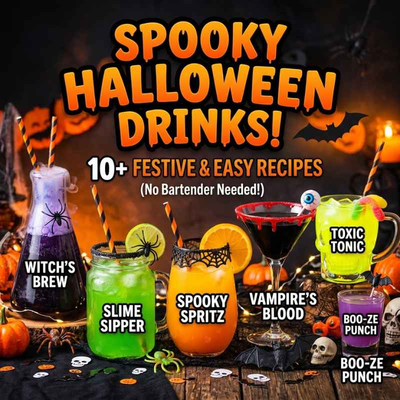Spooky Halloween Drinks