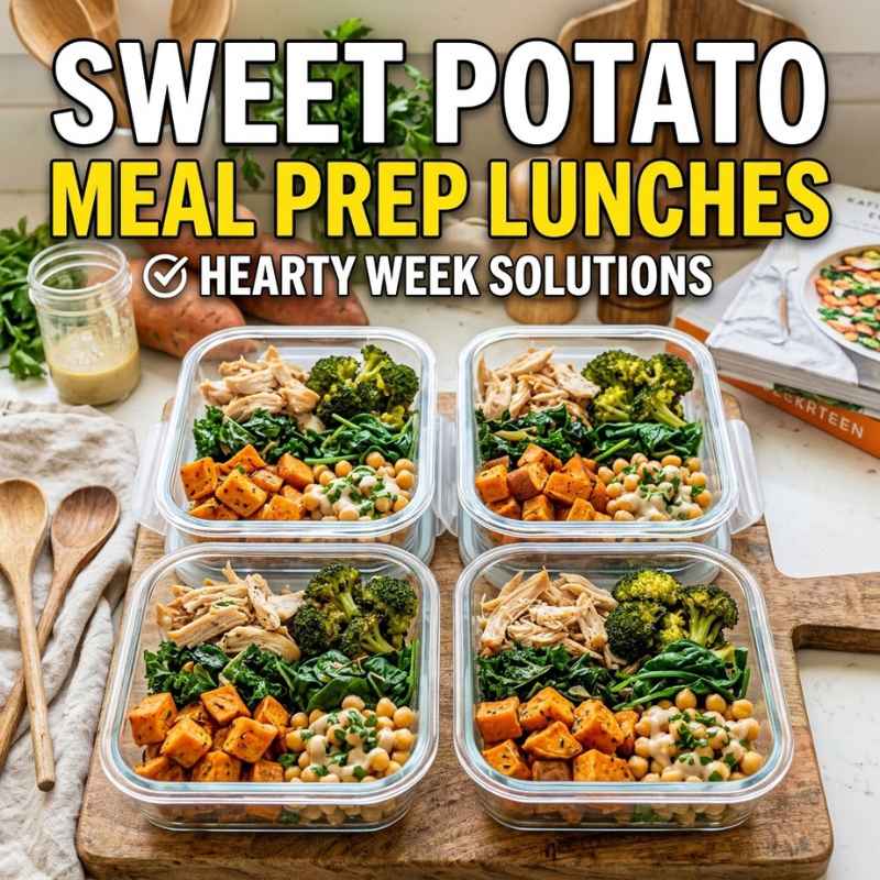 Sweet Potato Meal Prep Lunches For A Hearty Week