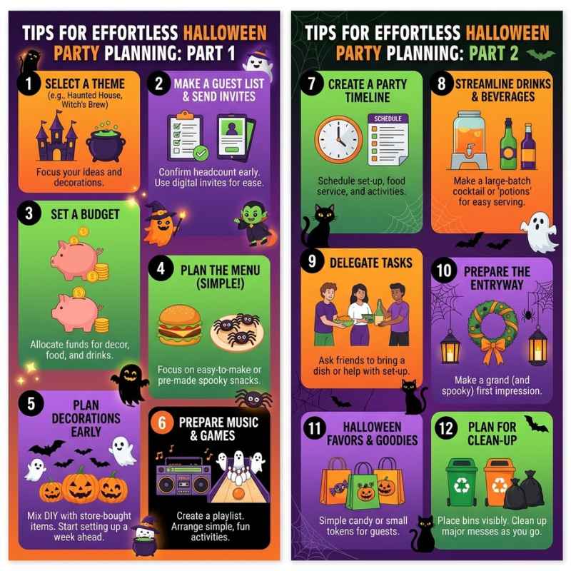 Tips for Effortless Halloween Party Planning