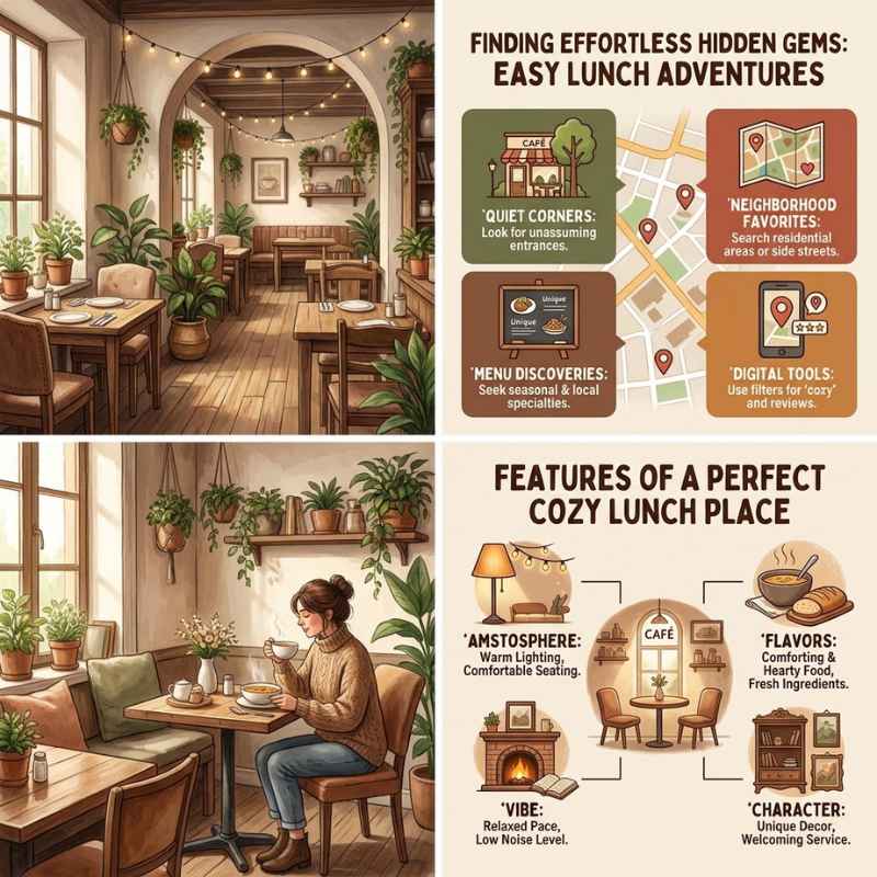 Why Cozy Lunch Spots Are So Popular Right Now
