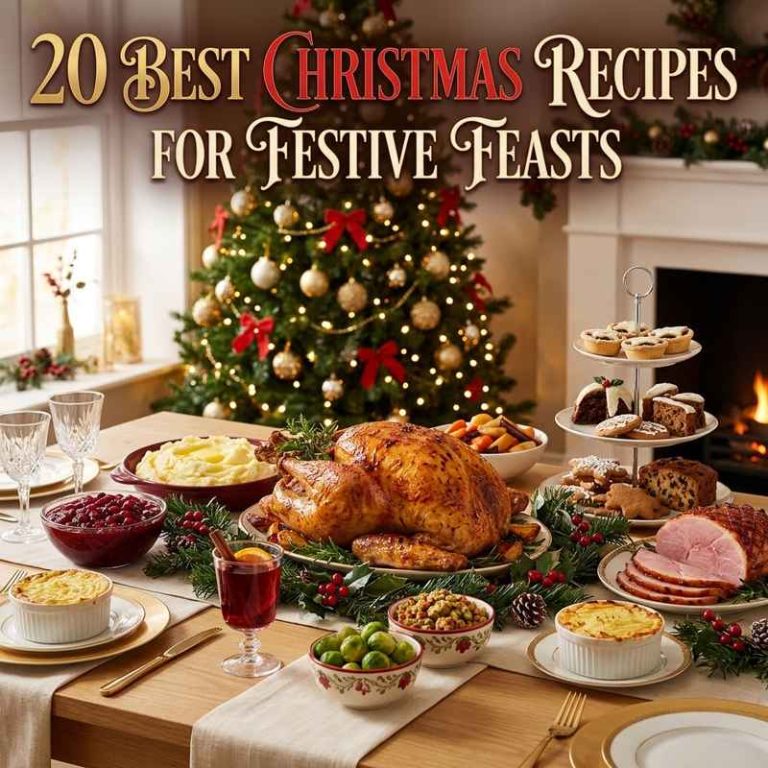 20 Best Christmas Recipes for Festive Feasts