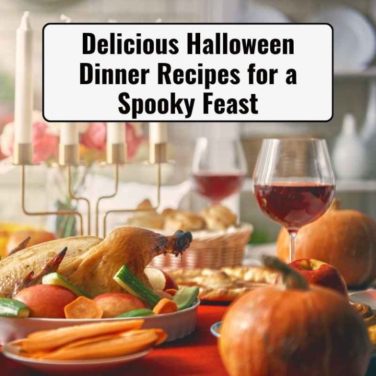 Delicious Halloween Dinner Recipes for a Spooky Feast