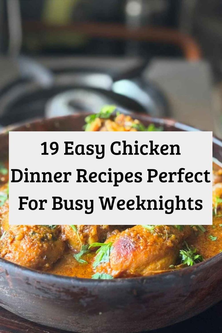 Easy Chicken Dinner Recipes
