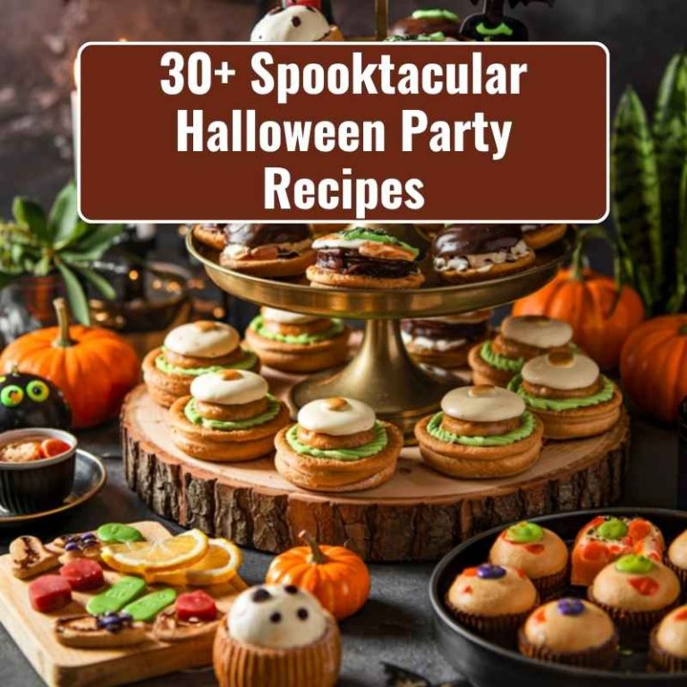 30+ Spooktacular Halloween Party Recipes