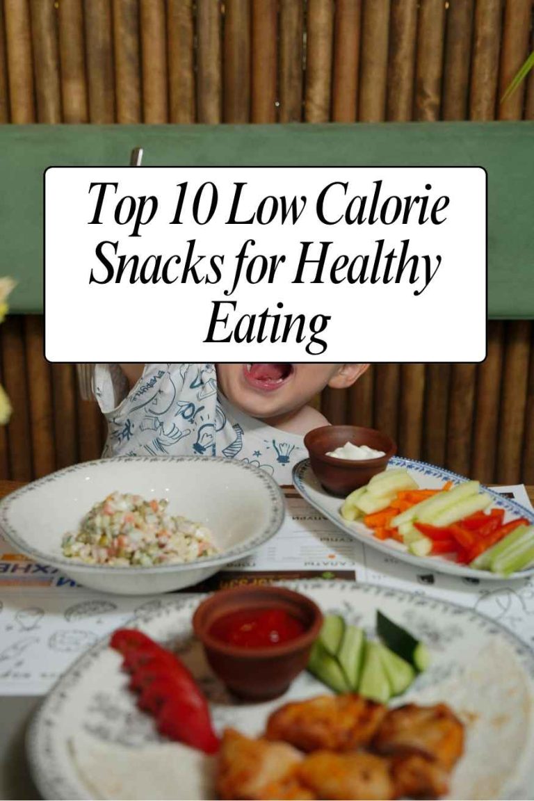 Low Calorie Snacks for Healthy Eating