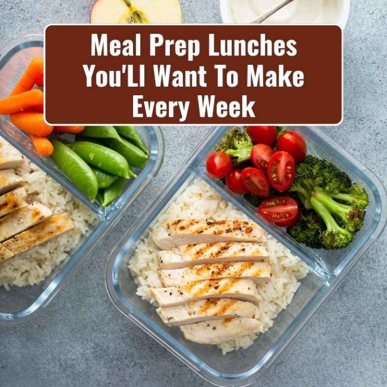 Meal Prep Lunches You'Ll Want To Make Every Week