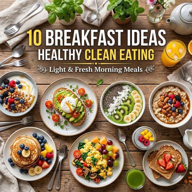 10 Breakfast Ideas Healthy Clean Eating
