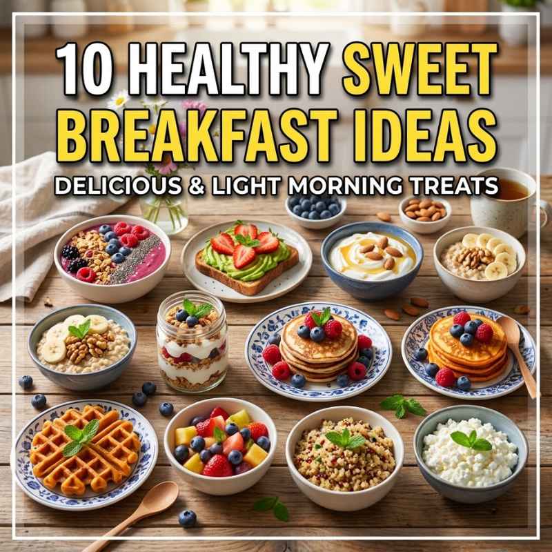 10 Healthy Sweet Breakfast Ideas