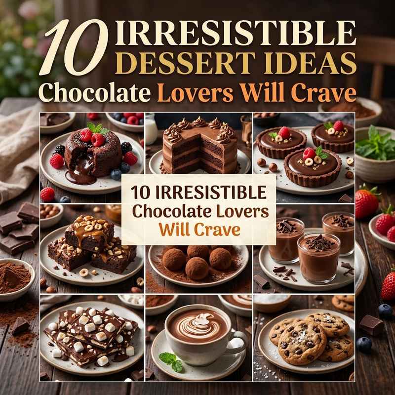 10 Irresistible Dessert Ideas Chocolate Lovers Will Crave