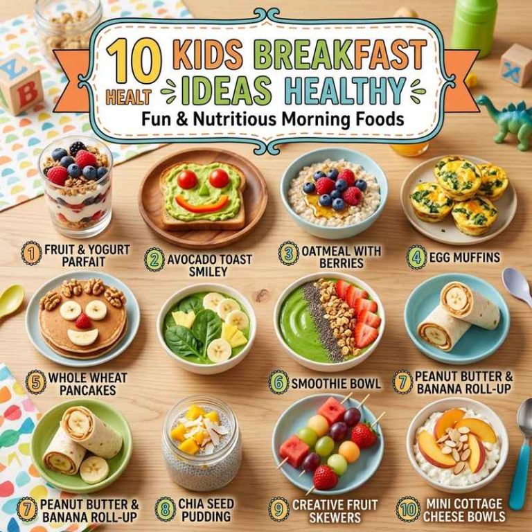 10 Kids Breakfast Ideas Healthy