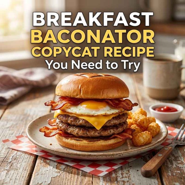Breakfast Baconator Copycat Recipe You Need to Try