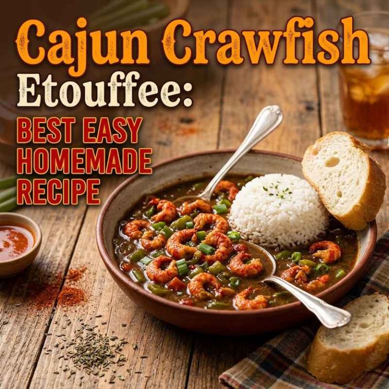 Cajun Crawfish Etouffee: Best Easy Homemade Recipe