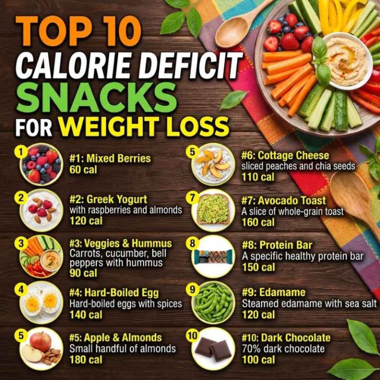Calorie Deficit Snacks