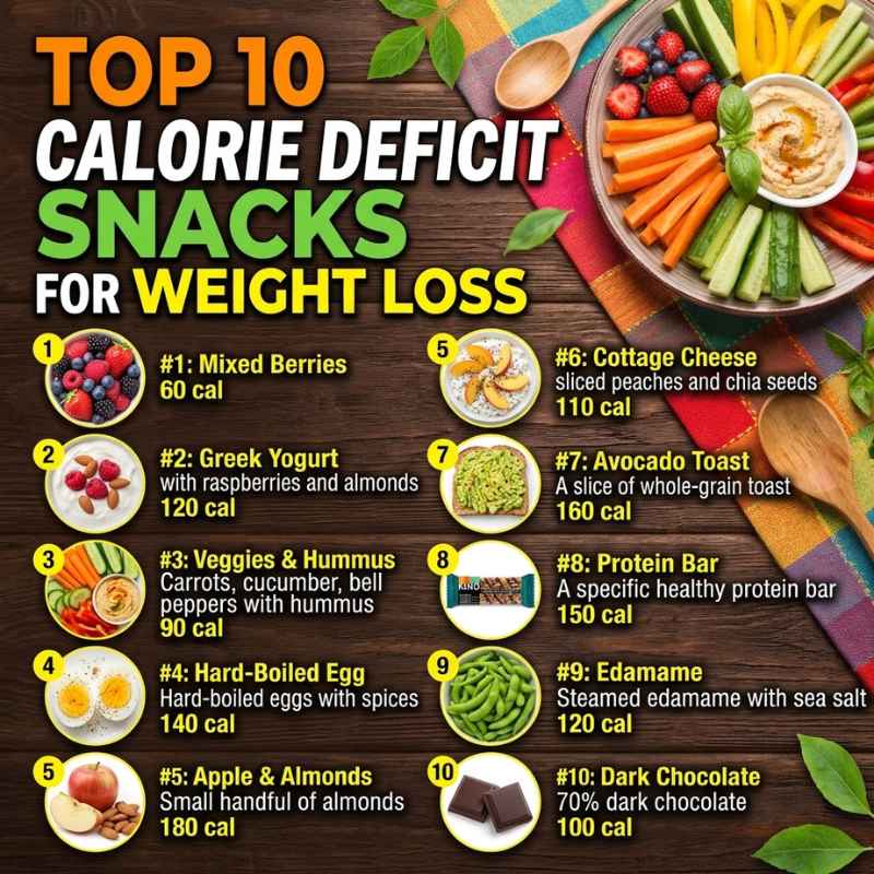 Calorie Deficit Snacks