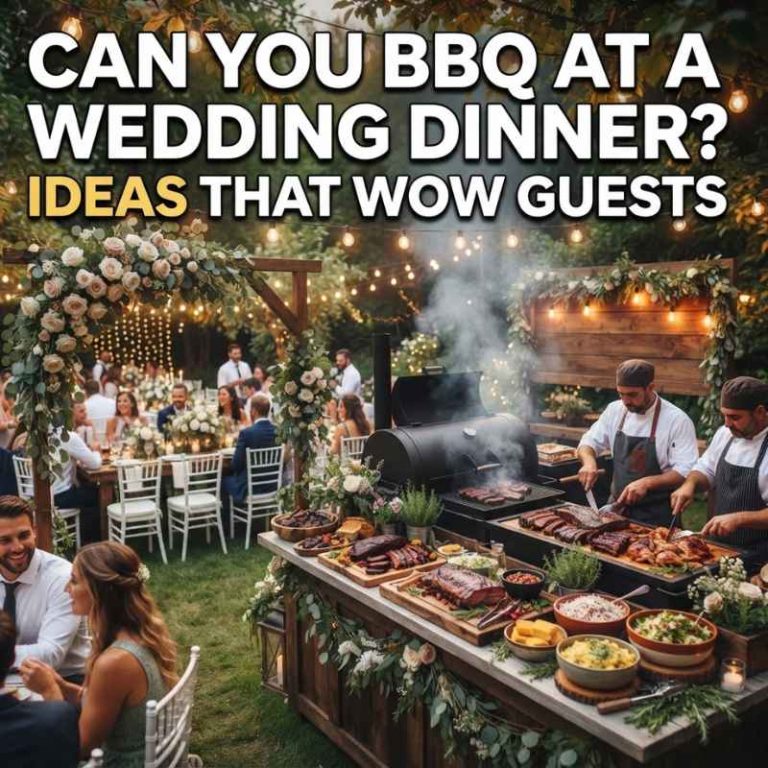 Can You BBQ at a Wedding Dinner