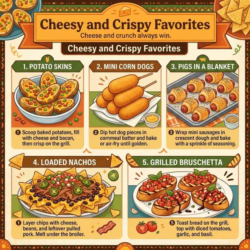 Cheesy and Crispy Favorites
