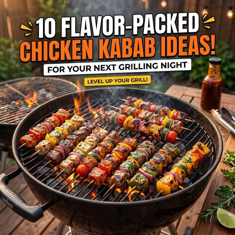 Chicken Kabab Dinner