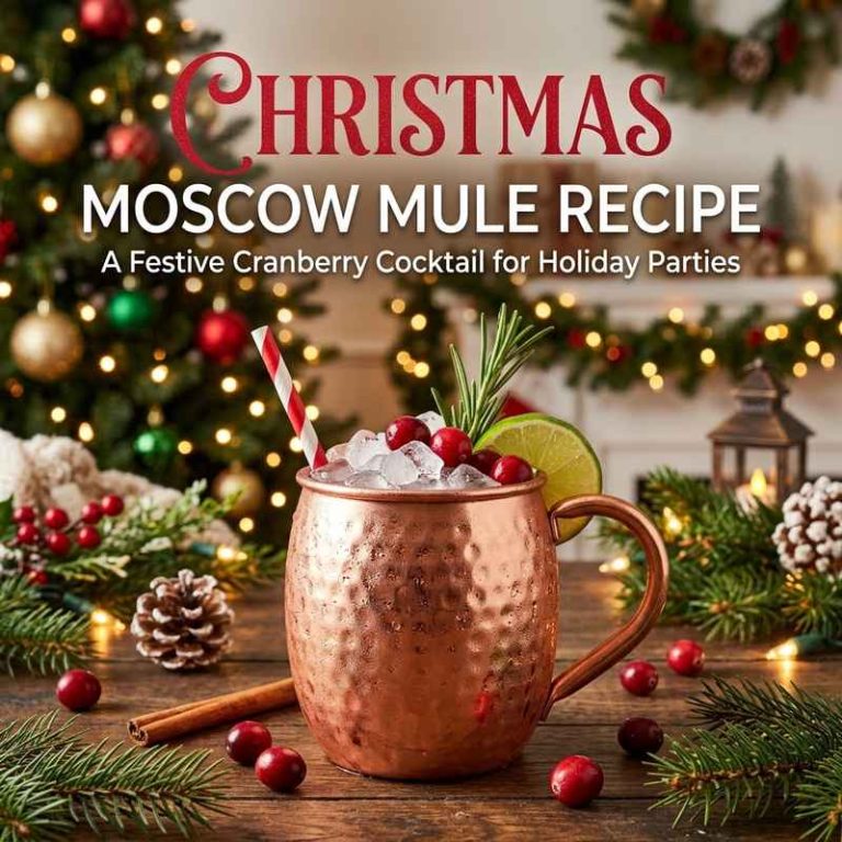 Christmas Moscow Mule Recipe