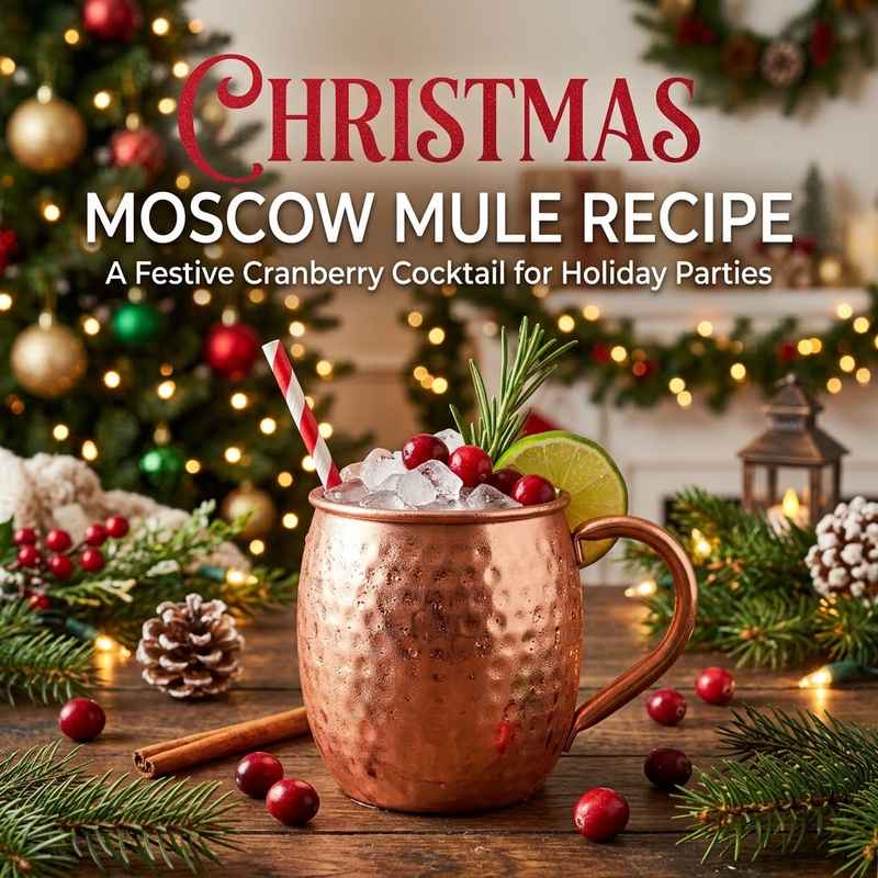 Christmas Moscow Mule Recipe