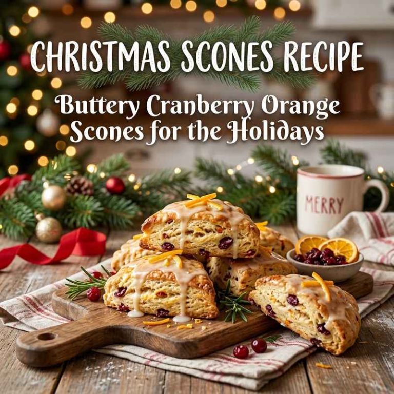 Christmas Scones Recipe