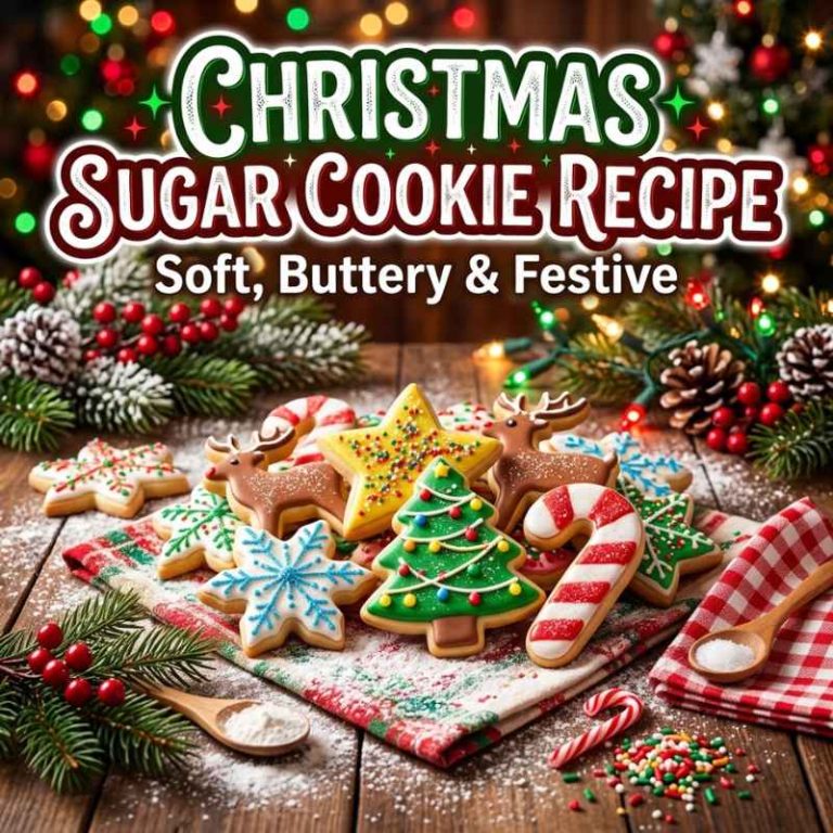 Christmas Sugar Cookie Recipe