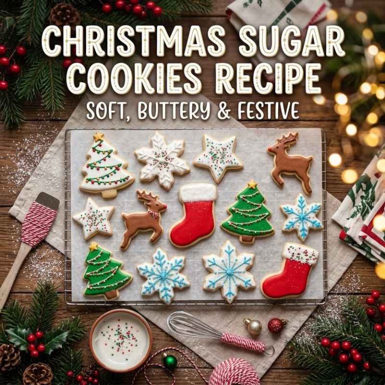 Christmas Sugar Cookies Recipe