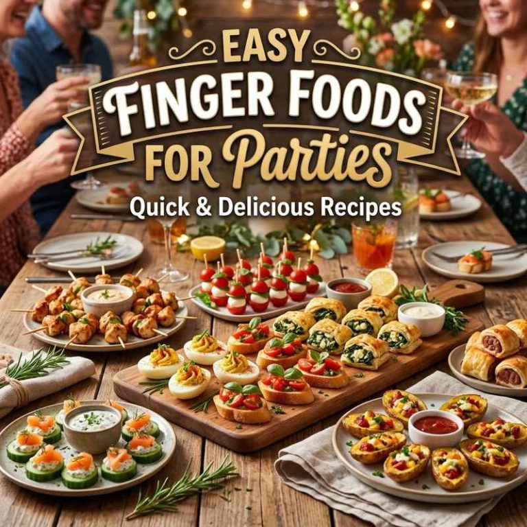 Easy Finger Foods for Parties