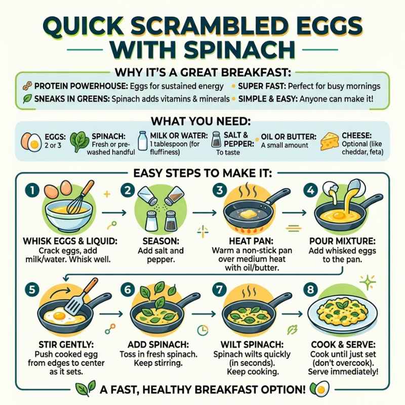 Eggs with Spinach