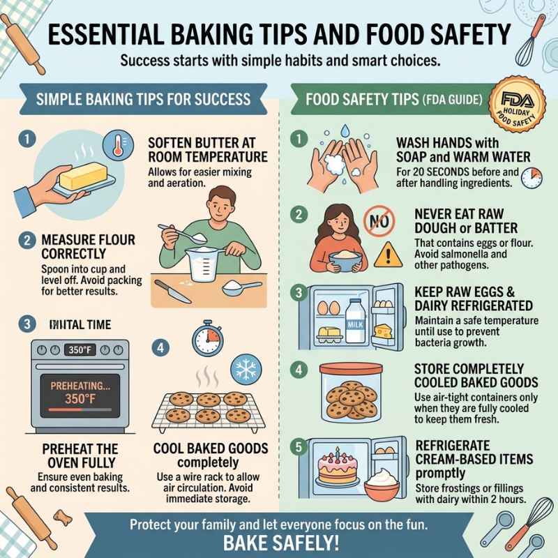 Essential Baking Tips and Food Safety