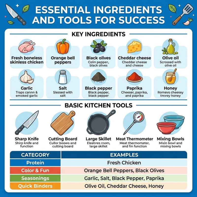 Essential Ingredients and Tools for Success
