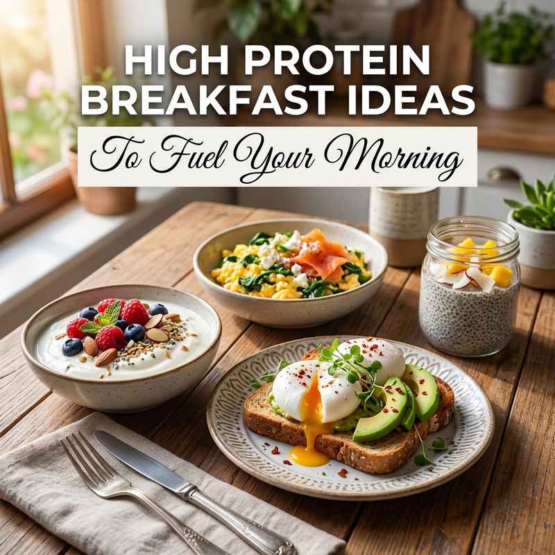 High Protein Breakfast Ideas To Fuel Your Morning