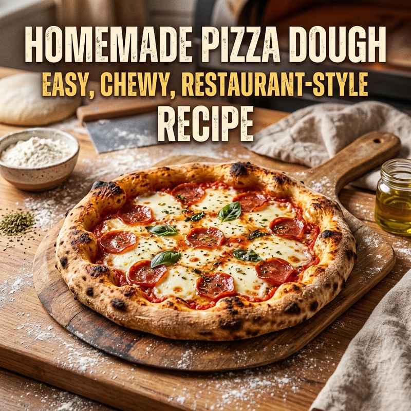 Homemade Pizza Dough Recipe