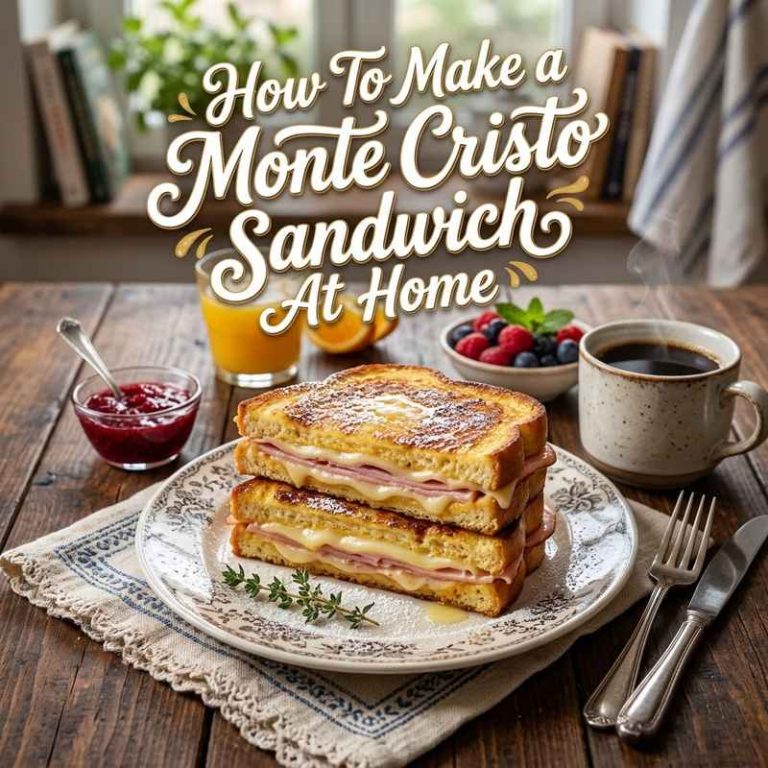 How To Make a Monte Cristo Sandwich At Home