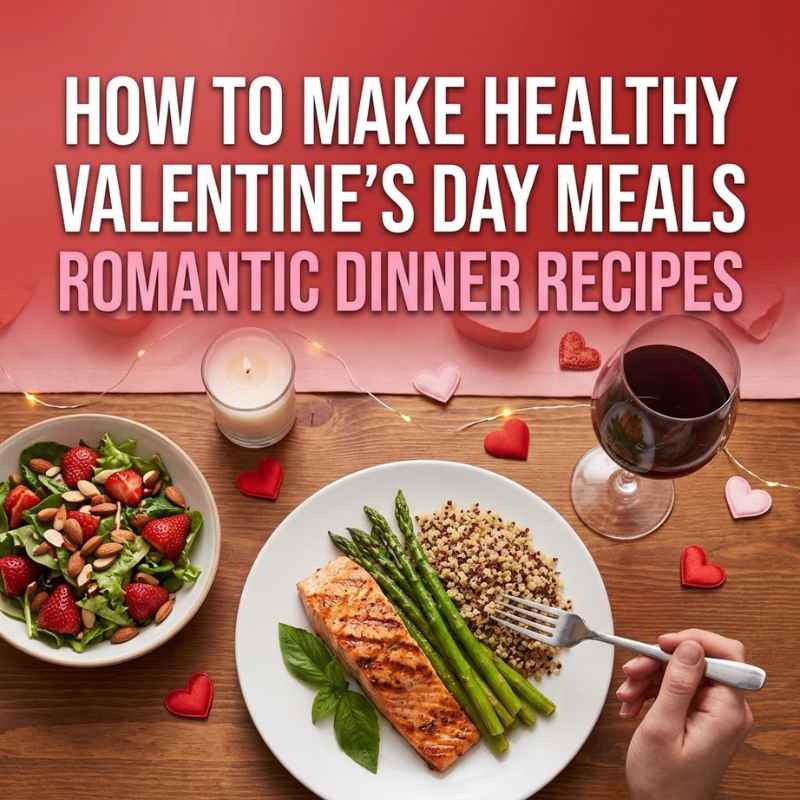 How to Make Healthy Valentine’s Day Meals Romantic Dinner Recipes