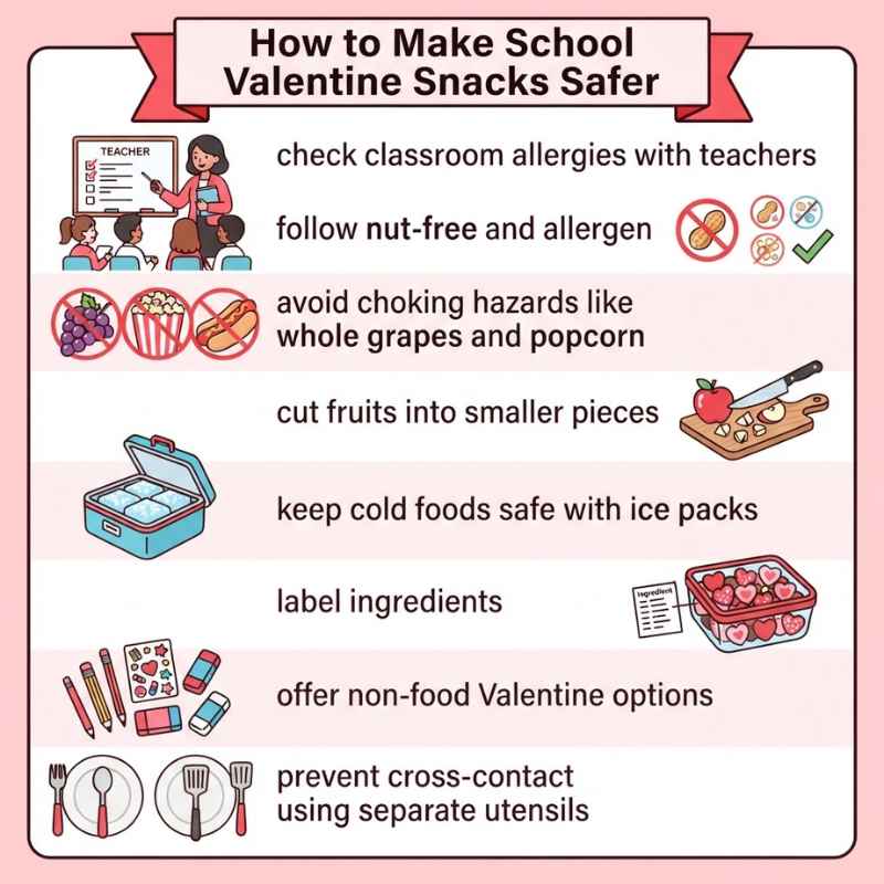 How to Make School Valentine Snacks Safer