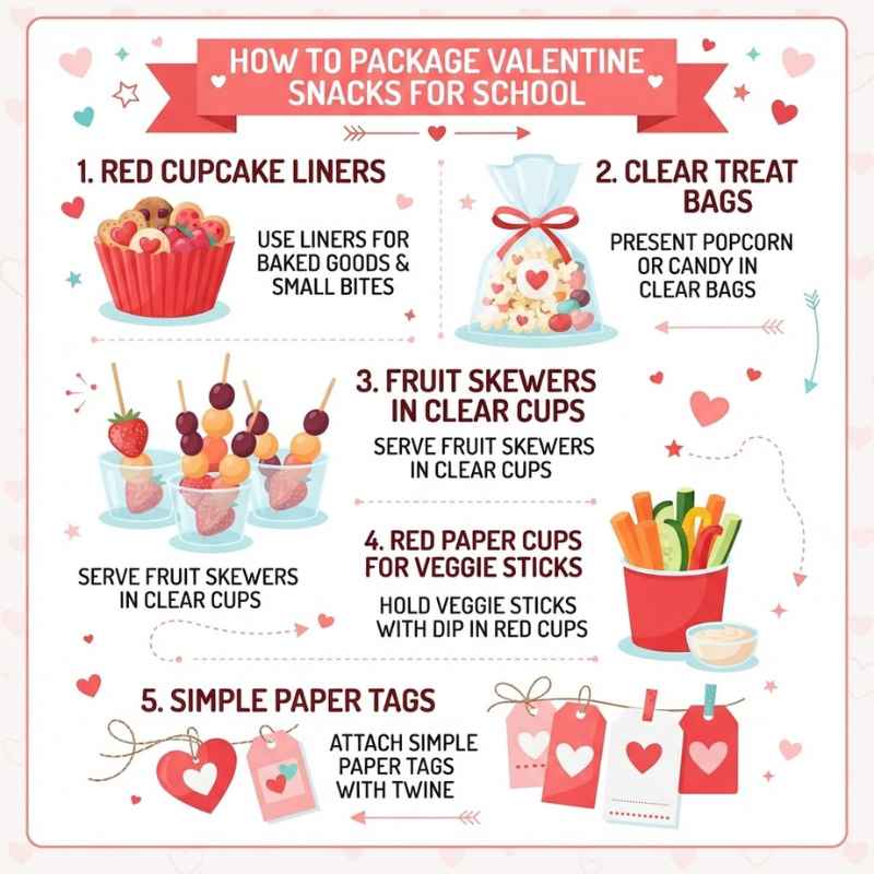 How to Package Valentine Snacks for School