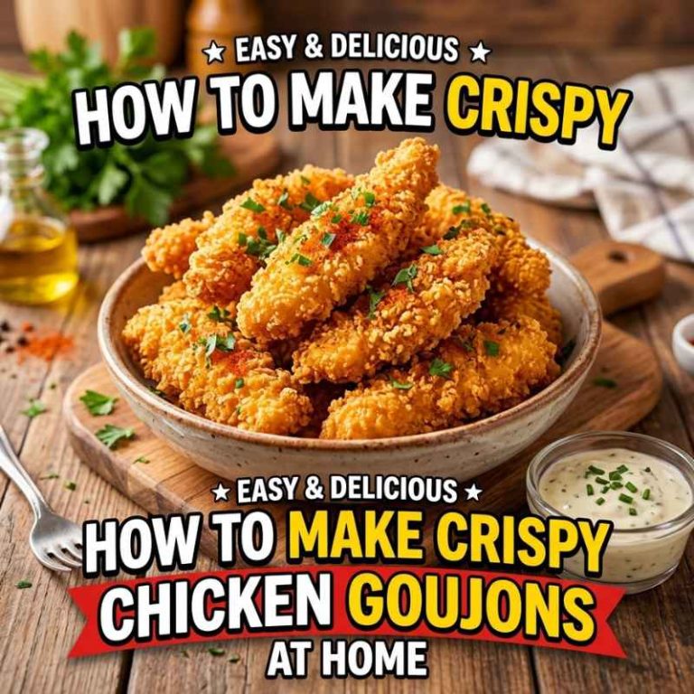 How to make crispy Chicken Goujons at home