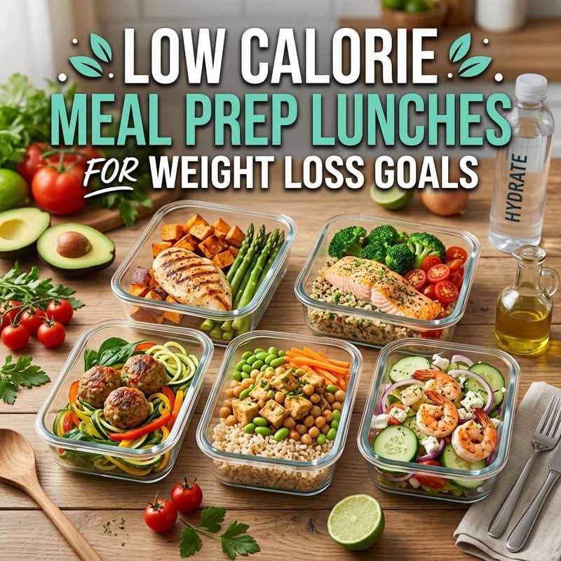 Low Calorie Meal Prep Lunches For Weight Loss Goals