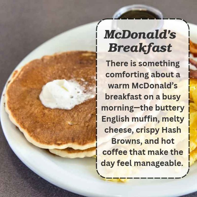McDonald's Breakfast