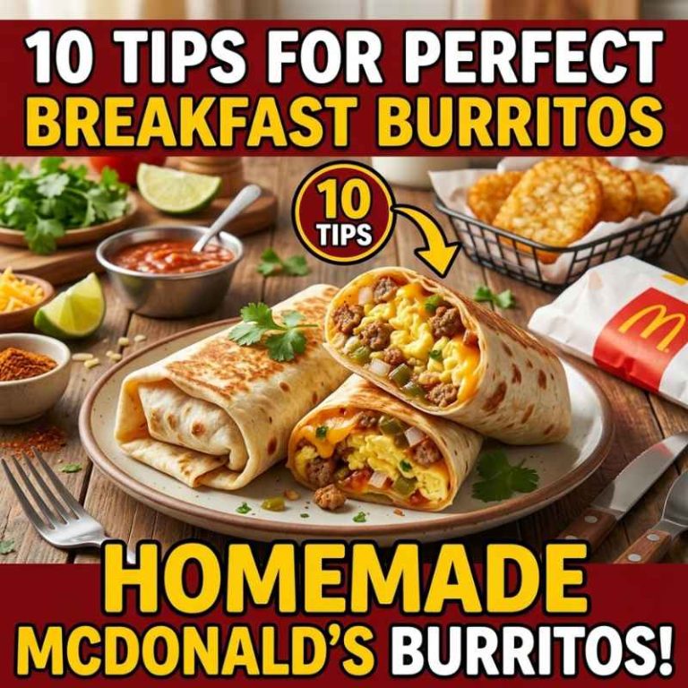 McDonald’s Breakfast Burritos Copycat