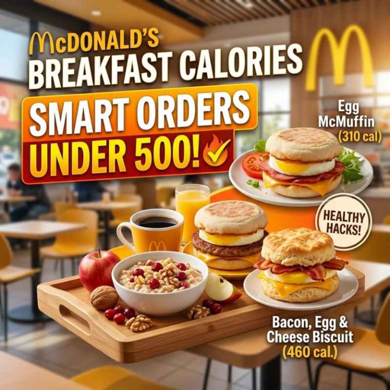 McDonald’s Breakfast Calories