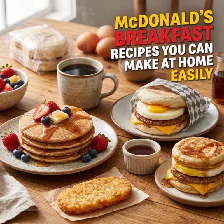 McDonald’s Breakfast Recipes You Can Make at Home Easily