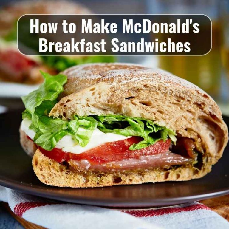 McDonald's Breakfast Sandwiches