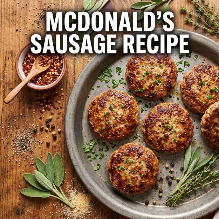McDonald’s Breakfast Sausage Recipe