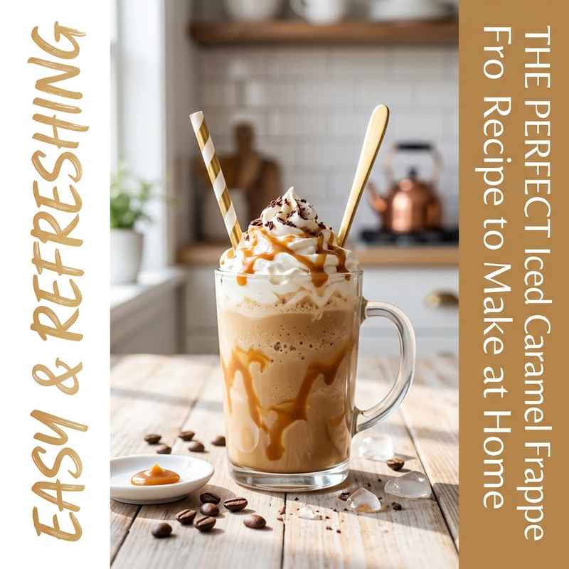 McDonald’s Iced Caramel Frappe Recipe to Make at Home