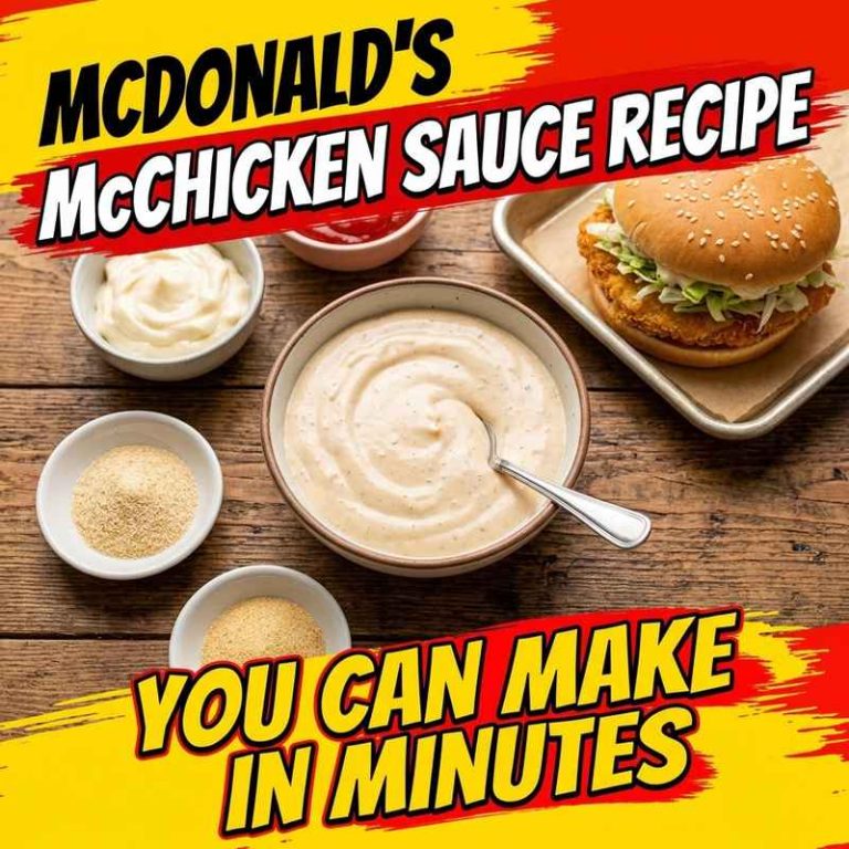 McDonald’s McChicken Sauce Recipe You Can Make in Minutes