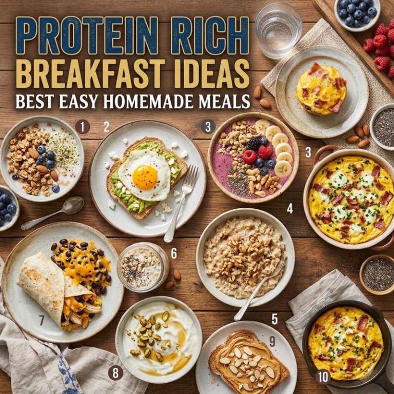 Protein Rich Breakfast Ideas